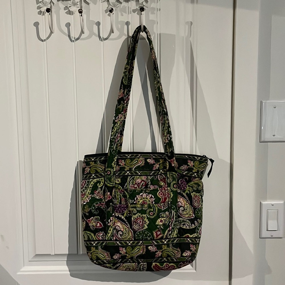 Vera Bradley quilted tote bag